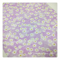 Shaoxing Factory Design personalizado Polyester Dress Print Print Flower Flower Fabric para pijamas